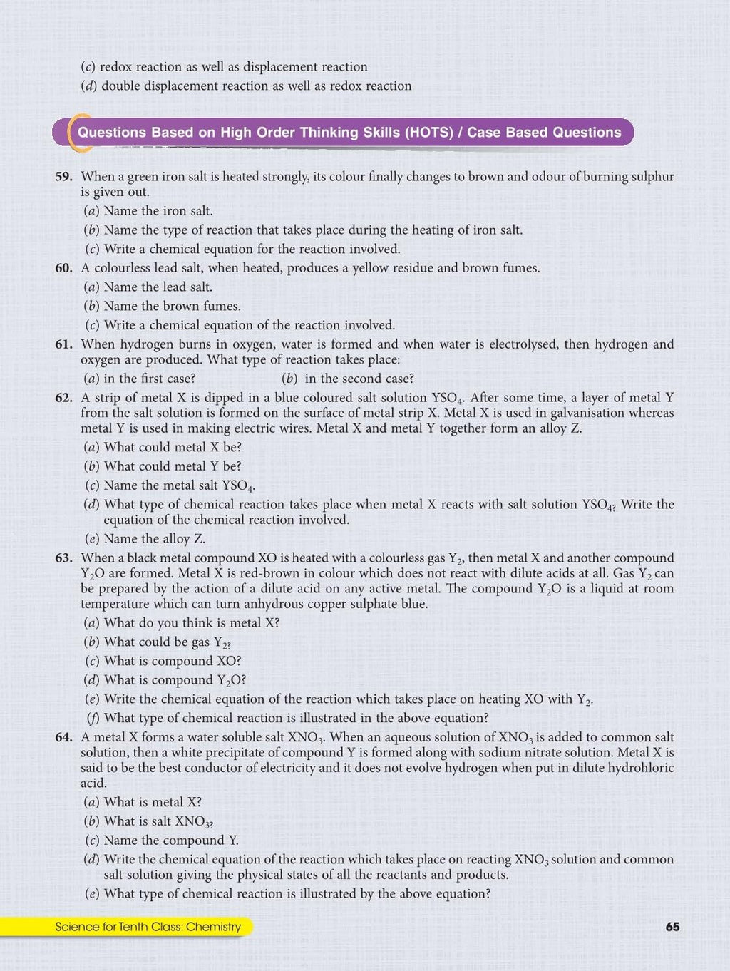 Lakhmir Singh Science Class 10 Chemistry Part 2 (2026-27 For CBSE Board Exams) | As Per Latest NCERT & CBSE Syllabus | Complete Chemistry Study for School Exams | NCERT Questions & Answers, CBQs, Solved Board Papers & Exercises – Science Grade 10