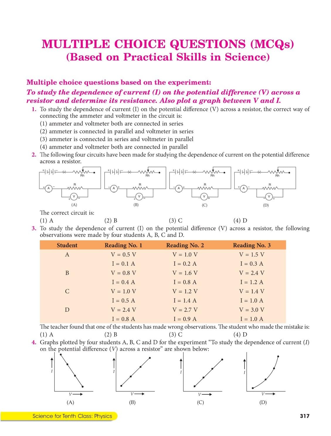 Lakhmir Singh Science Class 10 Physics Part 1 (2026-27 For CBSE Board Exams) | As Per Latest NCERT & CBSE Syllabus | Complete Physics Study for School Exams | NCERT Questions & Answers, CBQs, Solved Board Papers & Exercises – Science Grade 10
