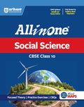 Arihant All in One Social Science Class 10 for CBSE Exam 2026-27 | NCERT Based Complete Theory, Practice Exercises, CBQs, A-R, Sample Papers & Mind Maps | Revised Edition as per Latest Syllabus