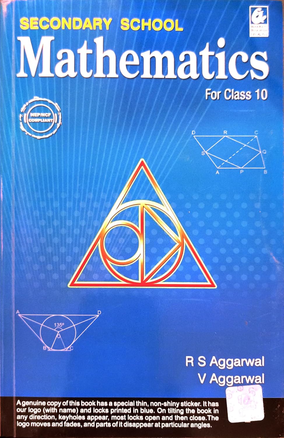 Mathematics Class 10 By RS Agarwal