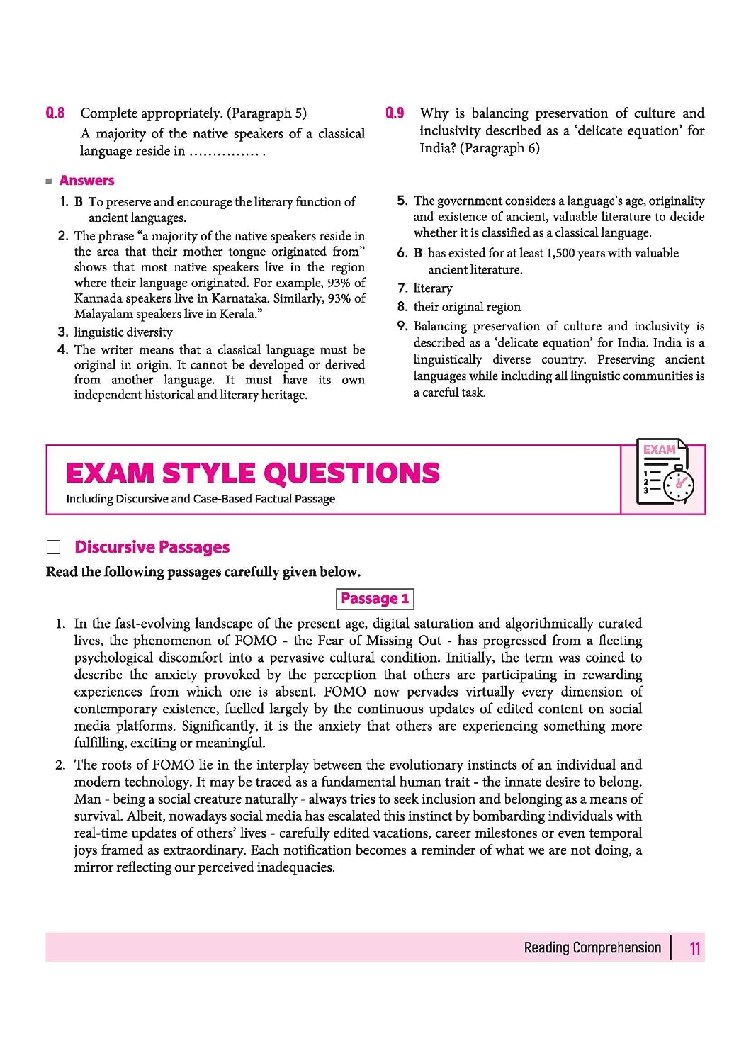 Arihant All in One English Language & Literature Class 10 for CBSE Exam 2026-27 | NCERT Based Complete Theory, Practice Exercises, CBQs, A-R,Sample Papers & Mind Maps | Revised Edition Latest Syllabus