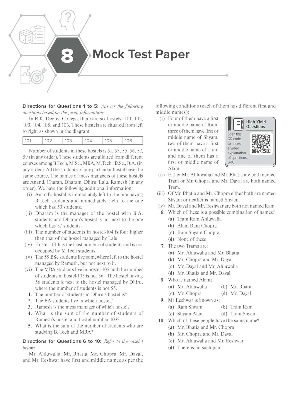 Courseware on Logical Reasoning, 9e for CAT 2026 by Arun Sharma | Solved PYQs (2017-25), 170+ Videos & 30 LR Mock Tests