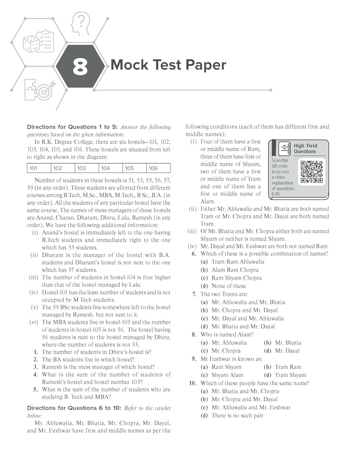 Courseware on Logical Reasoning, 9e for CAT 2026 by Arun Sharma | Solved PYQs (2017-25), 170+ Videos & 30 LR Mock Tests