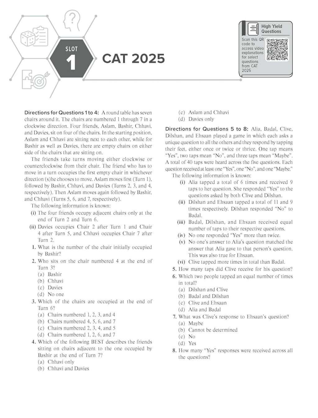 Courseware on Logical Reasoning, 9e for CAT 2026 by Arun Sharma | Solved PYQs (2017-25), 170+ Videos & 30 LR Mock Tests