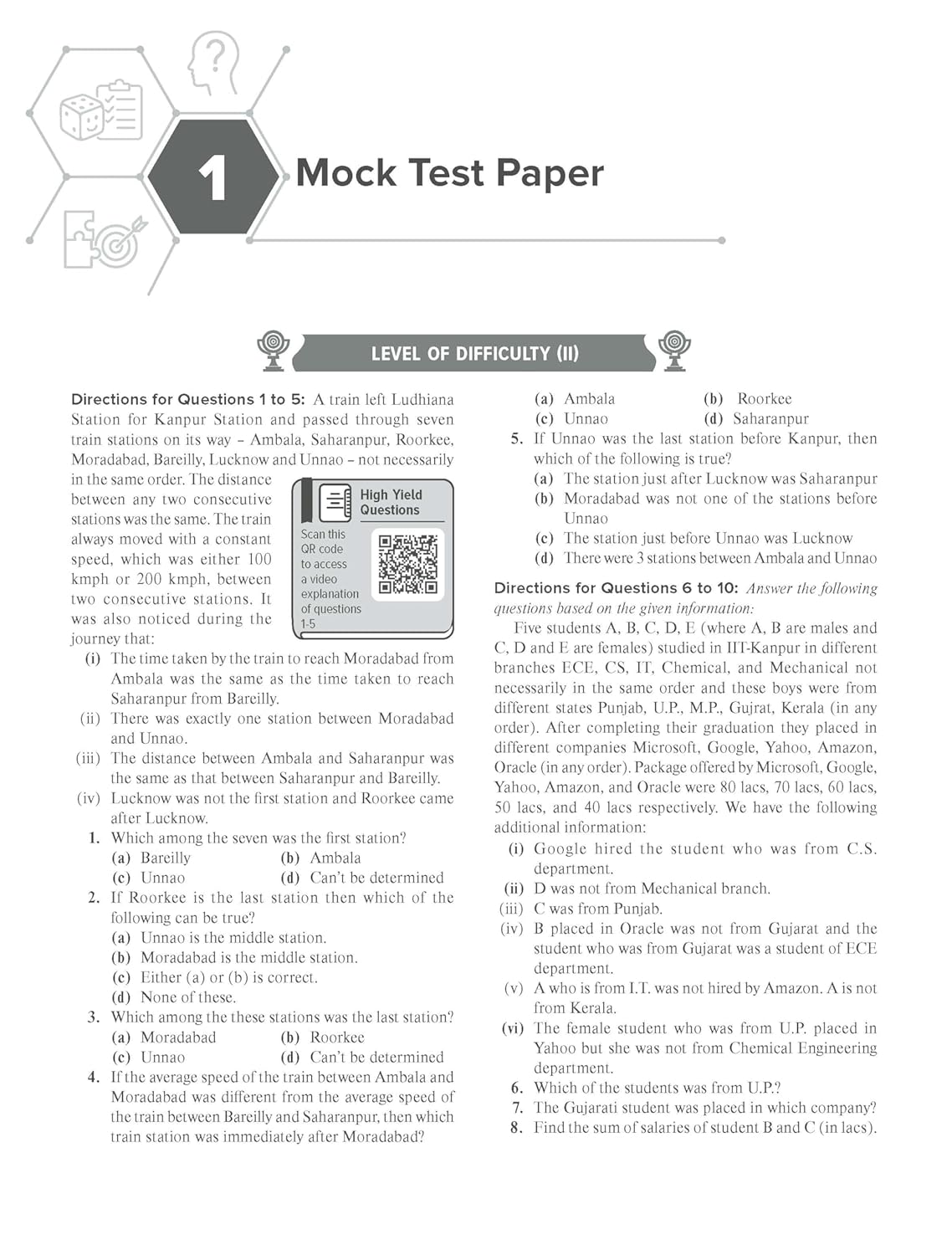 Courseware on Logical Reasoning, 9e for CAT 2026 by Arun Sharma | Solved PYQs (2017-25), 170+ Videos & 30 LR Mock Tests