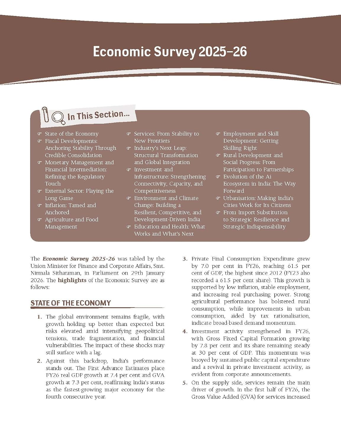 Indian Economy Courseware, 18e by Ramesh Singh for UPSC 2026 | 290+ Solved Online Prelims PYQs (2011-2025) | 85+ Online Mains PYQs (2011-2025) | 45+ Author Videos | Economic Survey & Union Budget