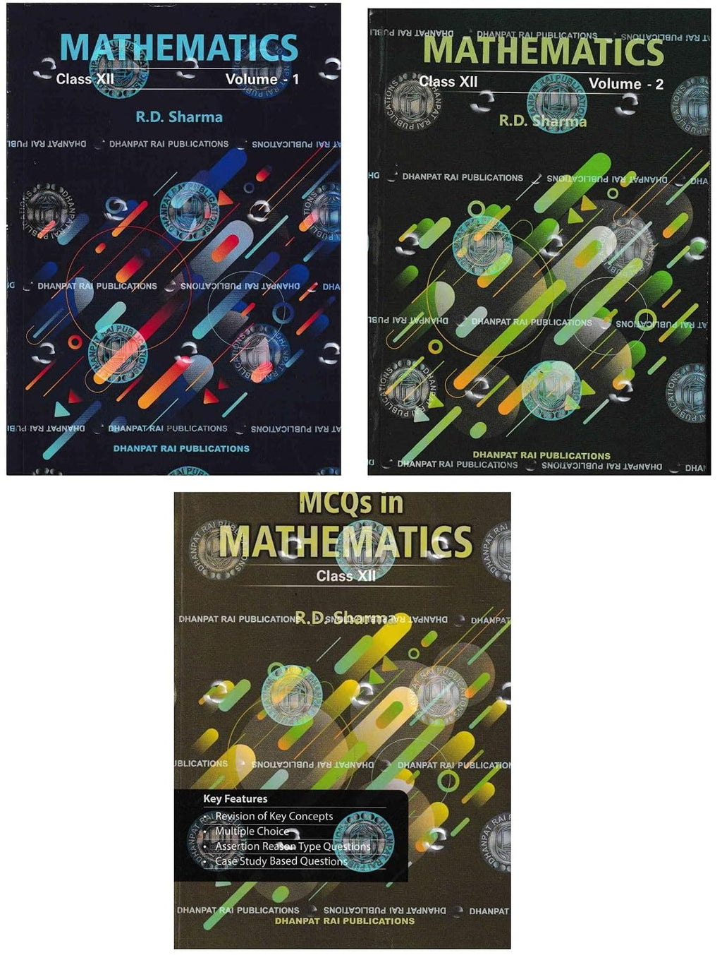 Mathematics Class 12 Complete Set Volume 1, 2 With MCQs - By R.D. Sharma (Examination 2026-27)