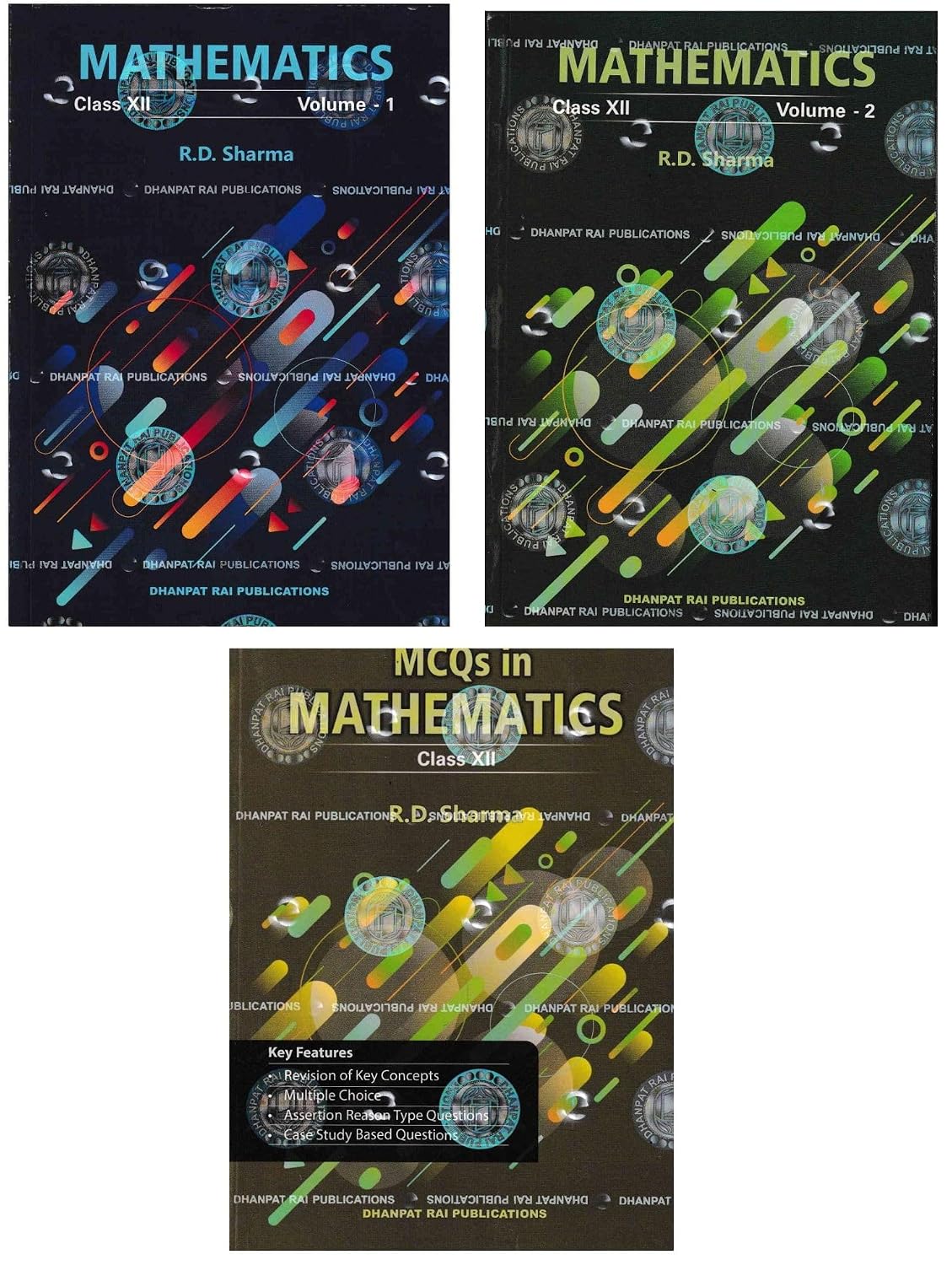Mathematics Class 12 Complete Set Volume 1, 2 With MCQs - By R.D. Sharma (Examination 2026-27)