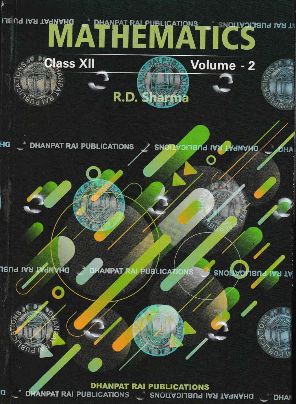 Mathematics Class 12 Complete Set Volume 1, 2 With MCQs - By R.D. Sharma (Examination 2026-27)