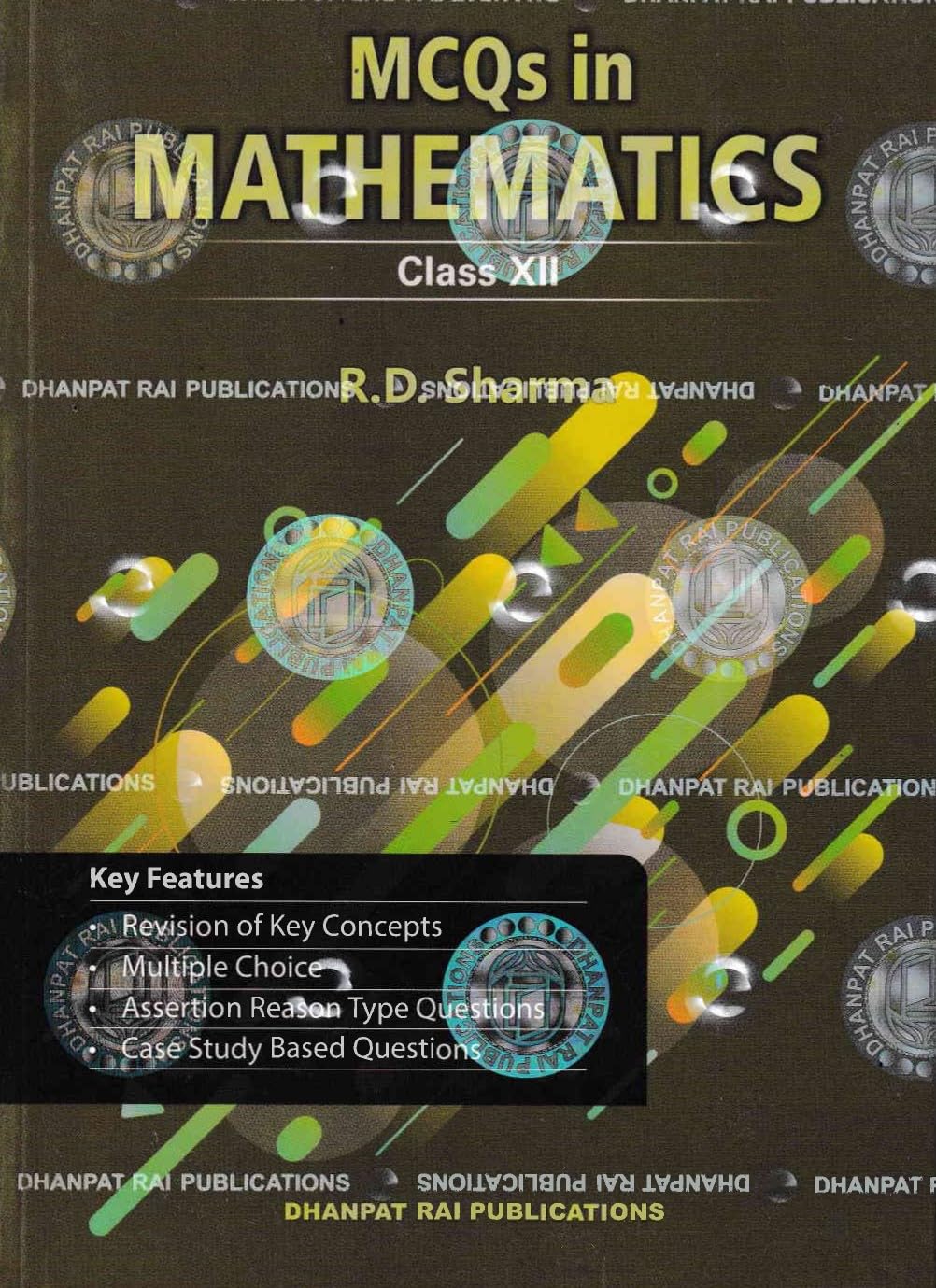 Mathematics Class 12 Complete Set Volume 1, 2 With MCQs - By R.D. Sharma (Examination 2026-27)