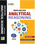 Analytical Reasoning Book 2026 Edition, Magical Book Series, Fully Revised & Updated, Competitive Exam Preparation Guide - MK Pandey