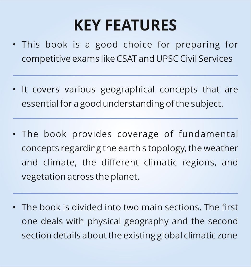 Certificate Physical and Human Geography by G.C. Leong | Complete Geography Book for UPSC, SSC, State PCS & Competitive Exams | Latest 2026–27 Edition