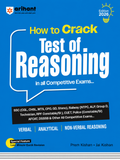 Arihant How to Crack Test of Reasoning | Verbal, Analytical & Non-Verbal Reasoning | Last-Minute Revision Included | Highly Useful for SSC, Railway, ... & All Competitive Exams | English Medium
