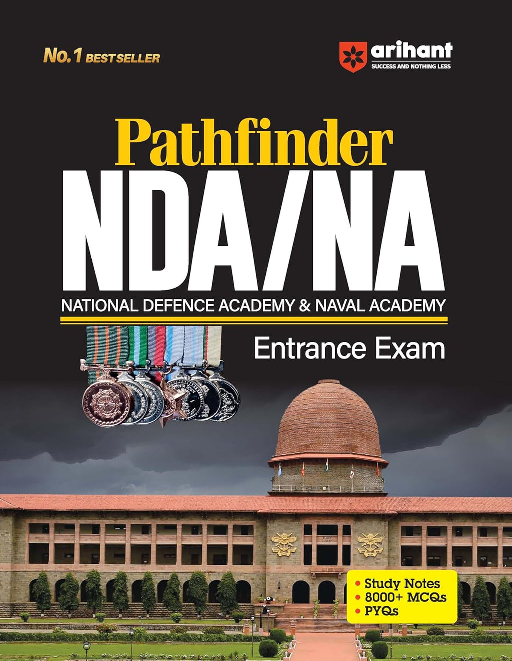 Arihant Pathfinder NDA/NA Entrance Exam Book 2025 | 8000+ MCQs, PYQs & Complete Study Notes | Latest Edition