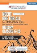 Oswaal NCERT One For All Book for UPSC & State PSCs | History Classes 6-12 (Old & New NCERT Edition) Latest Edition