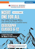 Oswaal NCERT One For All Book for UPSC & State PSCs | Geography Classes 6-12 (Old & New NCERT Edition) Latest Edition